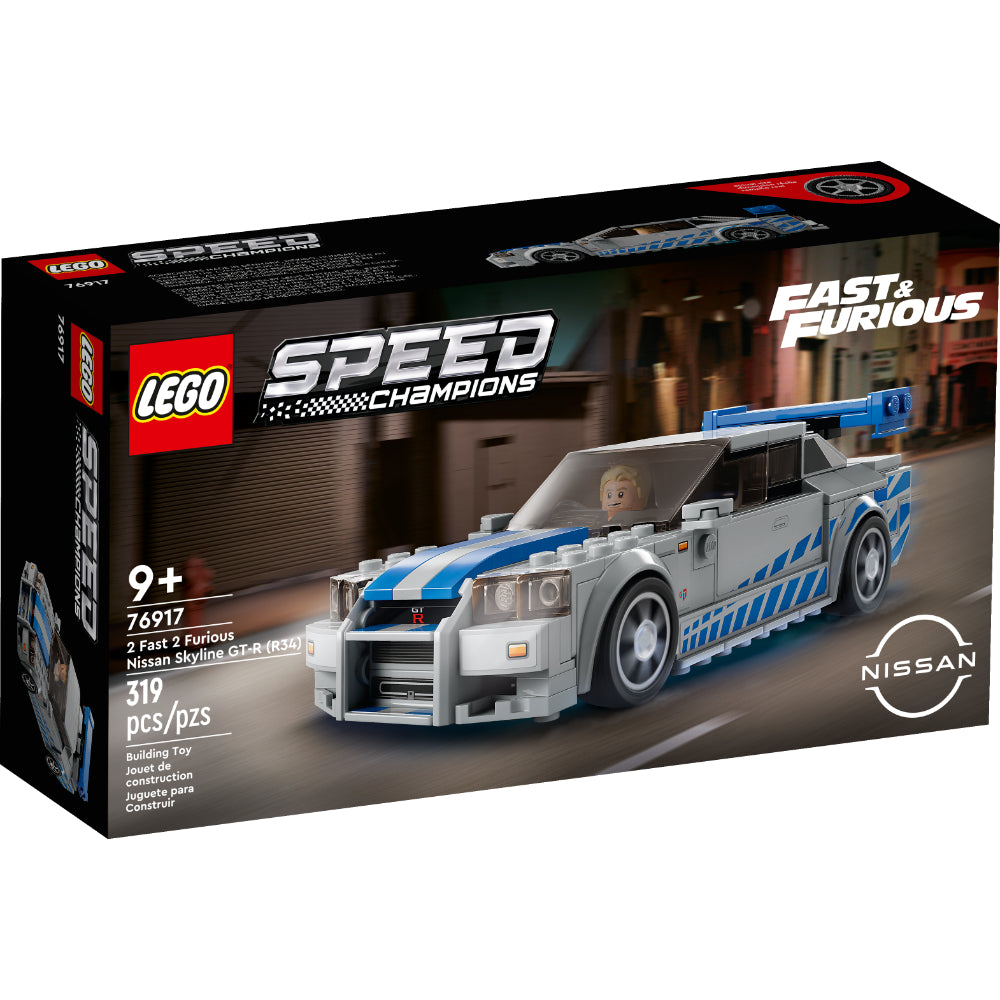 LEGO® Speed Champions: Nissan Skyline GT-R (R34) de 2 Fast 2