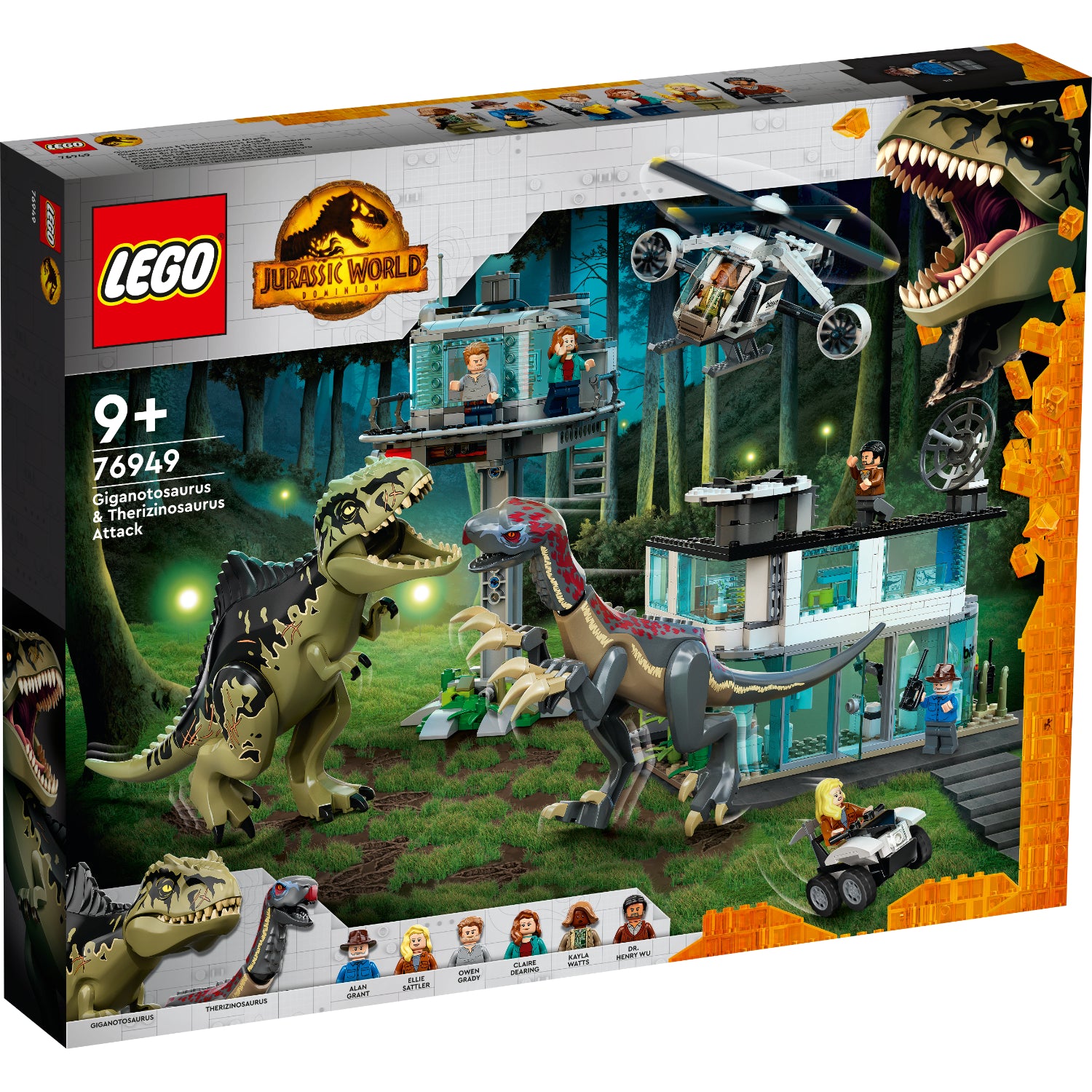 LEGO® Ataque de Giganotosaurio y Terizinosaurio — LEGO PANAMA