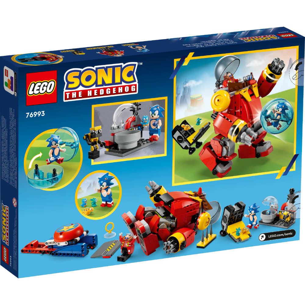 LEGO® SONIC VS. ROBOT DEATH EGG DEL DR. EGGMAN (76993)