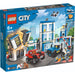 LEGO City Comisaría de Policía 60246 con vehículos, dron, minifiguras y estación policial interactiva