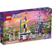 LEGO Friends 41689 noria y tobogán mágico con minipersonajes, feria y atracciones coloridas