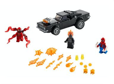 LEGO® Marvel Spider-Man, Motorista Fantasma Vs Carnage (76173)